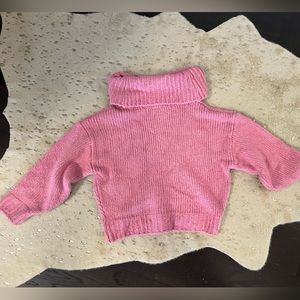 Pink Anthropology Sweater